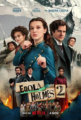 福尔摩斯小姐：伦敦厄运 Enola Holmes 2海报