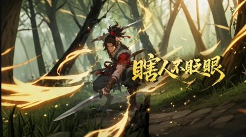 瞎人不眨眼海报