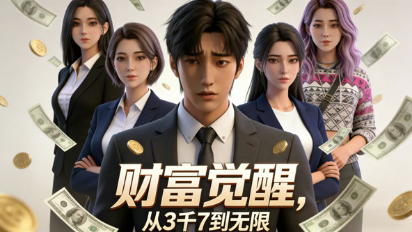 财富觉醒：从3千7到无限海报