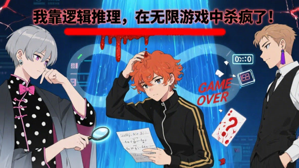 我靠逻辑推理在无限游戏中杀疯了海报