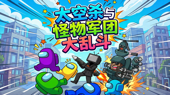 太空杀与怪物军团大乱斗海报
