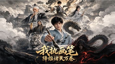 我执画笔，降维诸天万卷海报