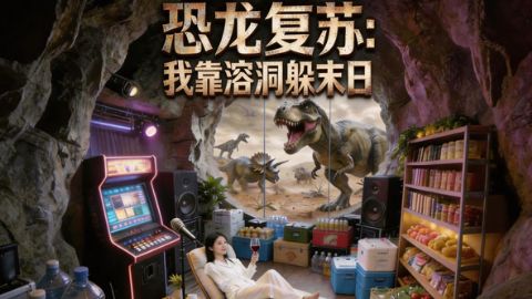 恐龙复苏：我靠溶洞躲末日海报