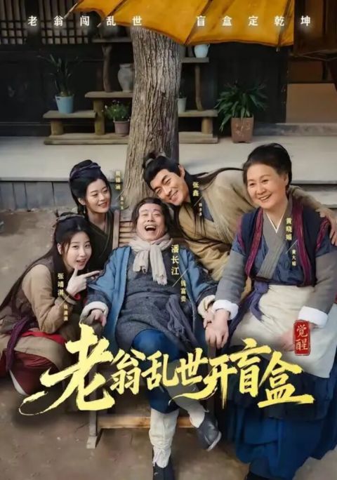 老翁乱世开盲盒海报
