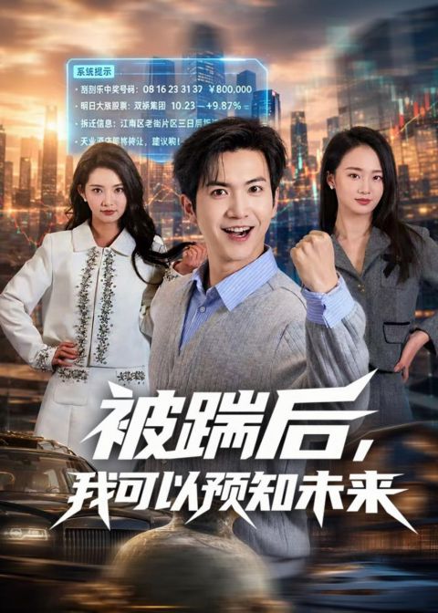 被踹后，我可以预知未来海报