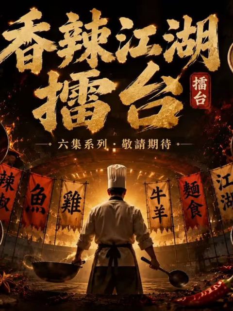 香辣江湖擂台海报
