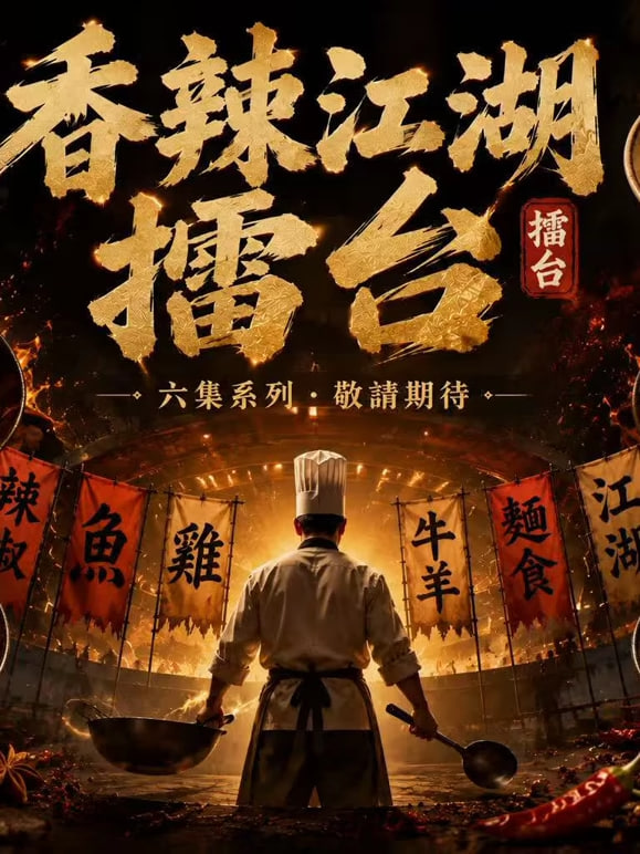 香辣江湖擂台海报