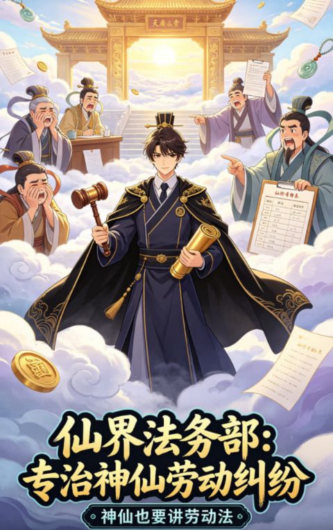仙界法务部：专治神仙劳动纠纷海报