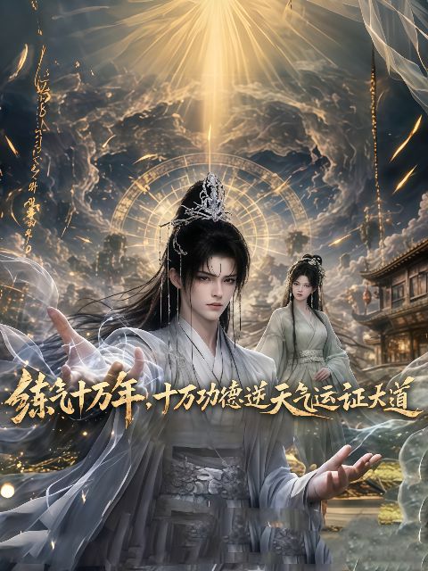 炼气十万年，十万功德逆天气运证大道海报