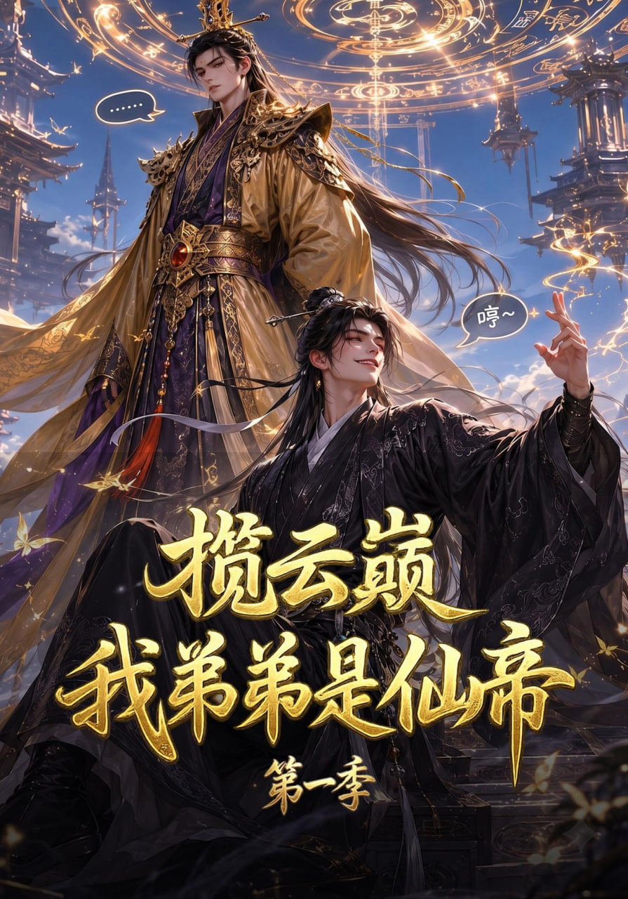 揽云巅，我弟弟是仙帝第一季海报