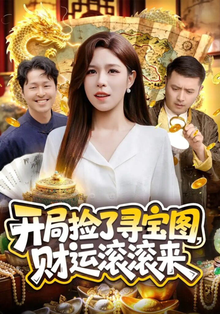 开局捡了寻宝图，财运滚滚来海报