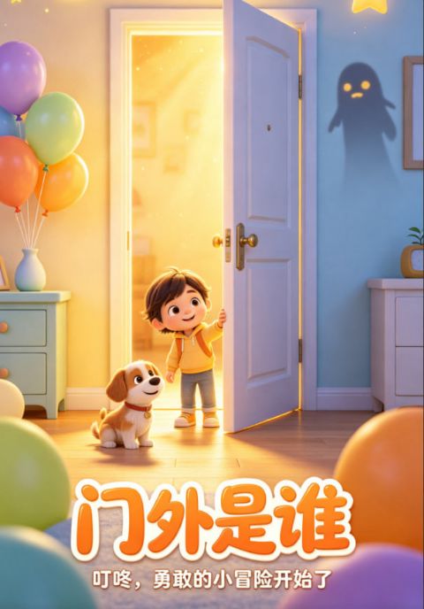 门外是谁海报