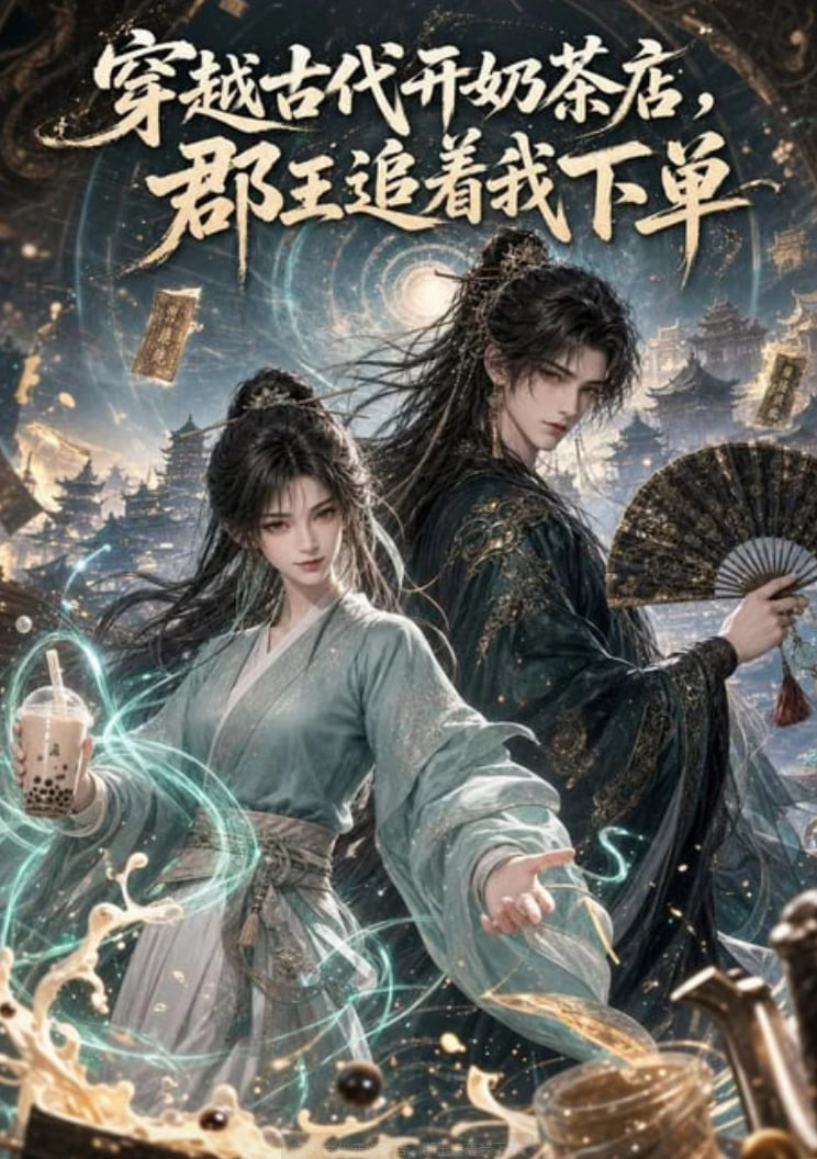 穿越古代开奶茶店，郡王追着我下单海报
