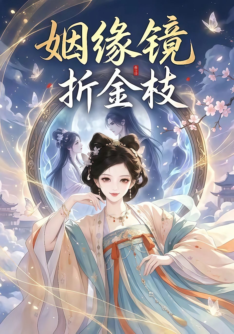 姻缘镜，折金枝海报