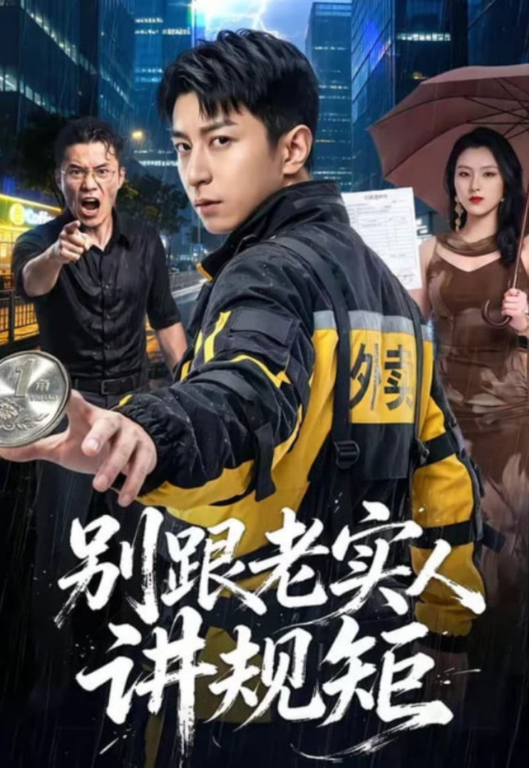 别跟老实人讲规矩海报