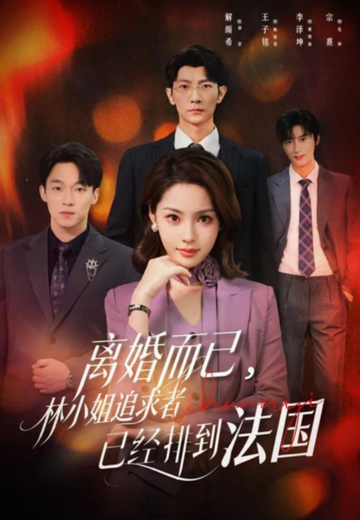 离婚而已，林小姐追求者已经排到法国海报