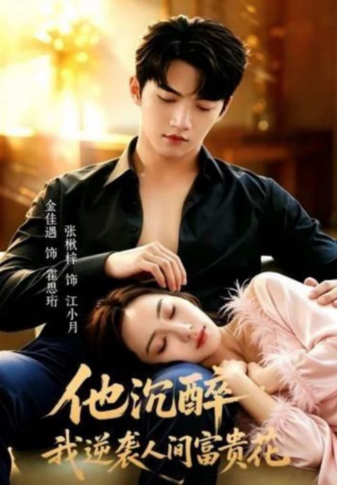 他沉醉，我逆袭人间富贵花海报