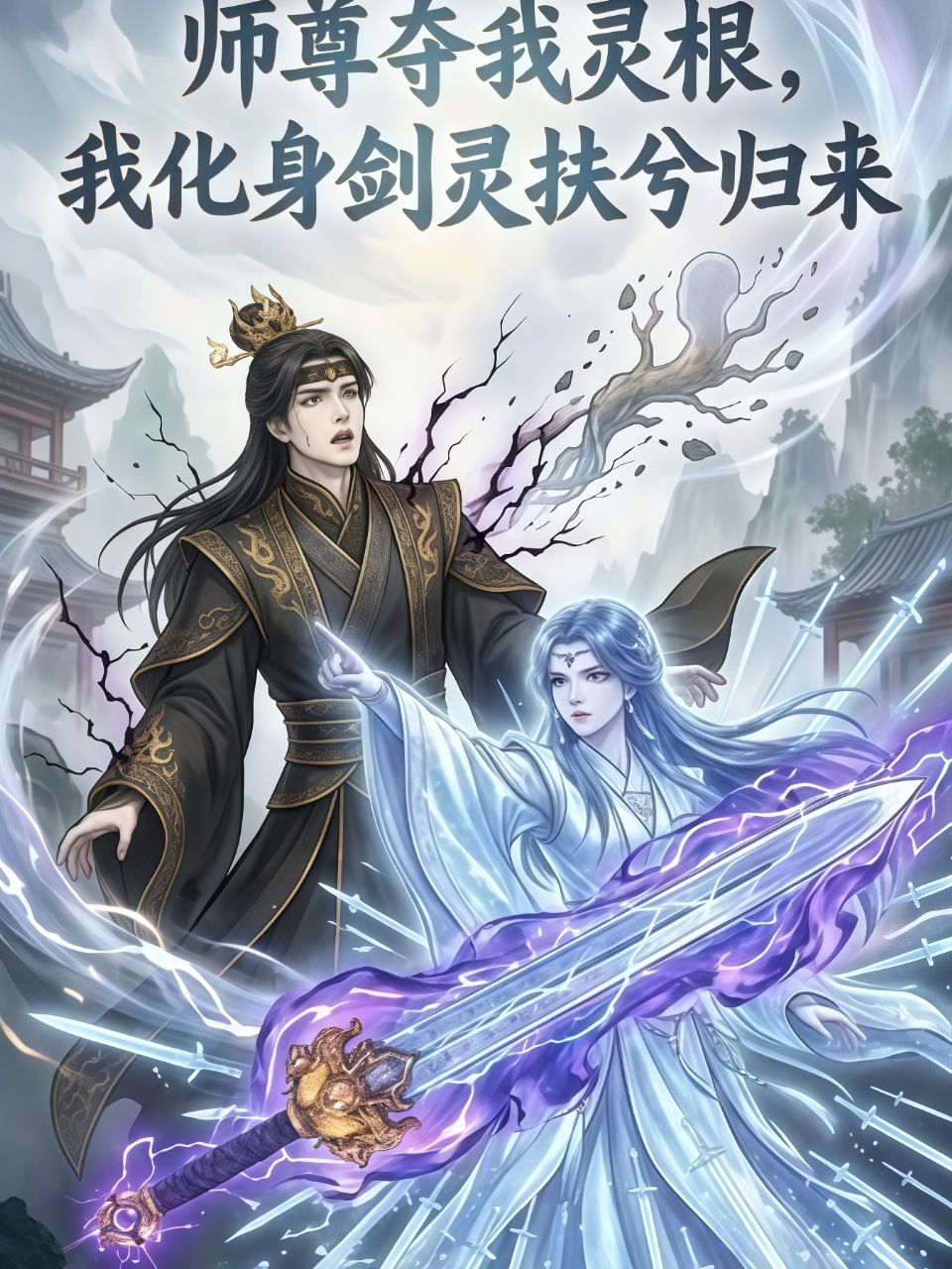 师尊夺我灵根，我化身剑灵扶兮归来海报