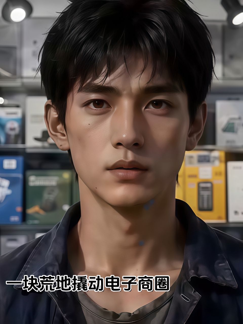 一块荒地撬动电子商圈海报