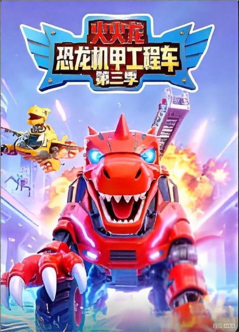 火火龙恐龙机甲工程车第三季海报
