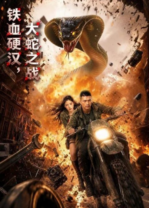 铁血硬汉，大蛇之战海报