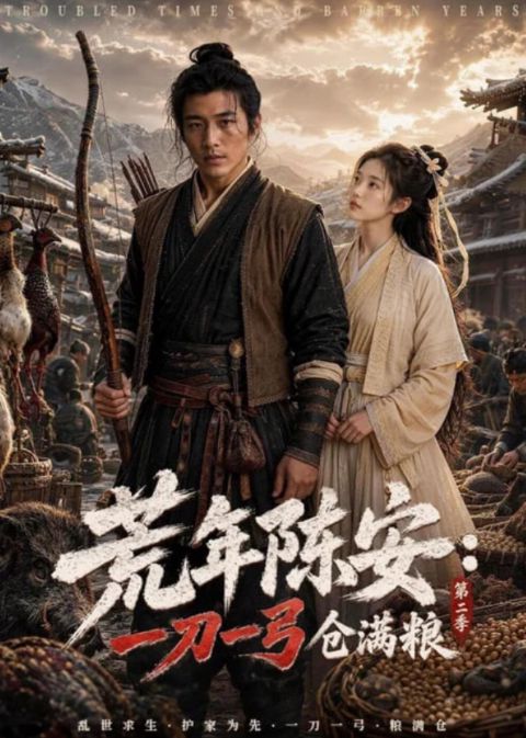 荒年陈安：一刀一弓仓满粮海报