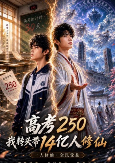 高考 250，我转头带 14 亿人修仙海报