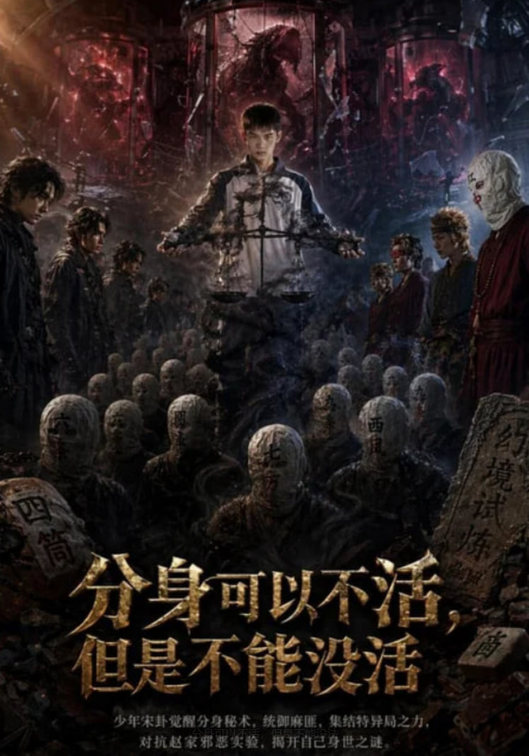 分身可以不活，但是不能没法海报