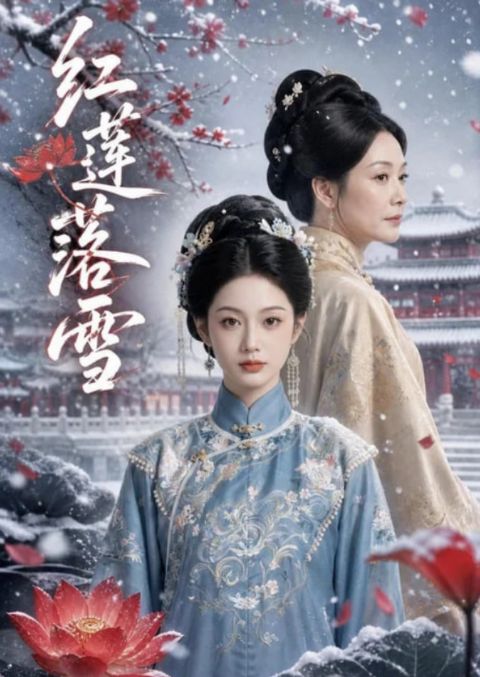 红莲落雪海报