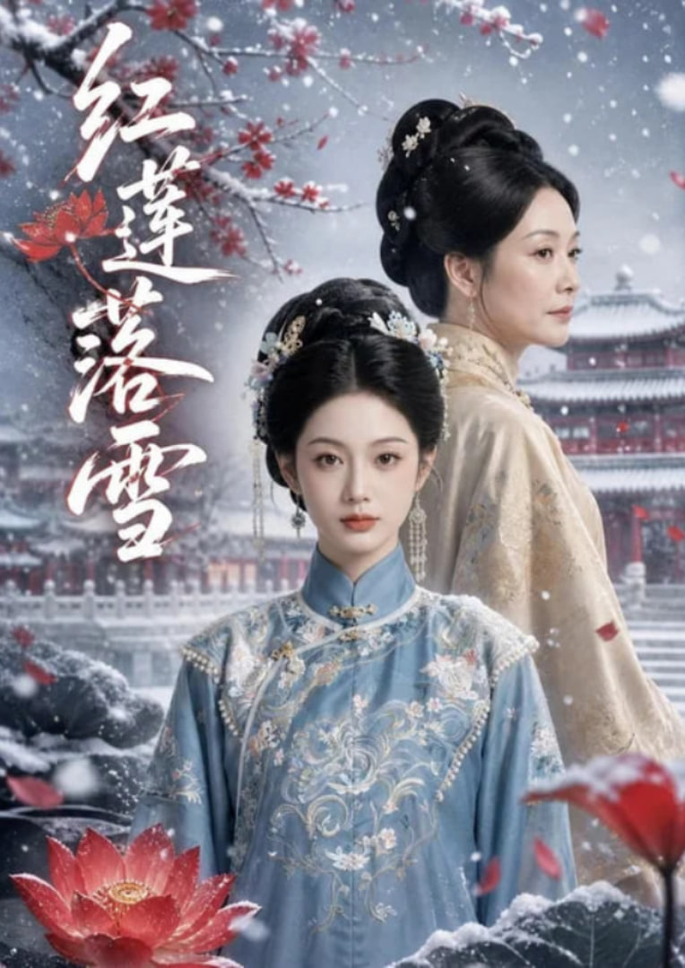 红莲落雪海报