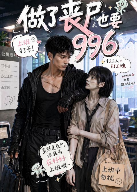 做了丧尸也要 996海报