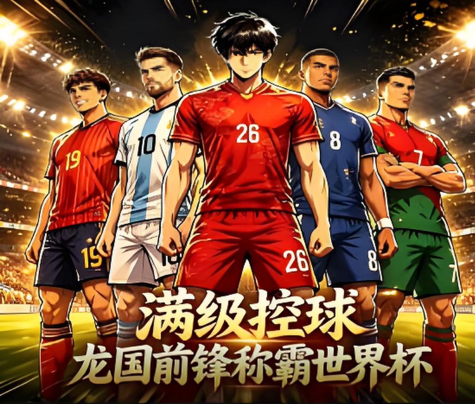 满级控球龙国前锋称霸世界杯海报