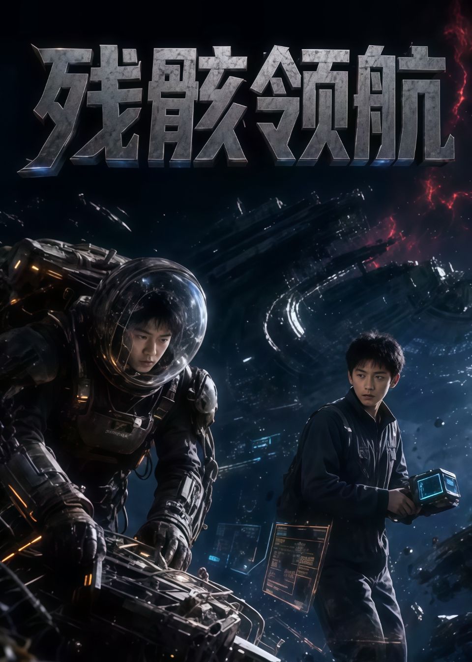 残骸领航海报