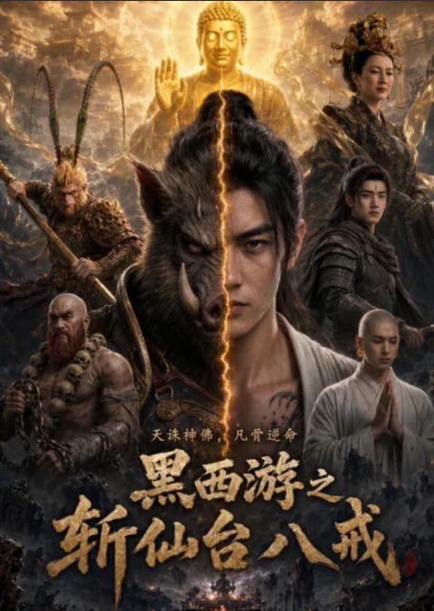 黑西游之斩仙台八戒海报