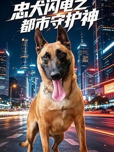 忠犬闪电之都市守护神海报