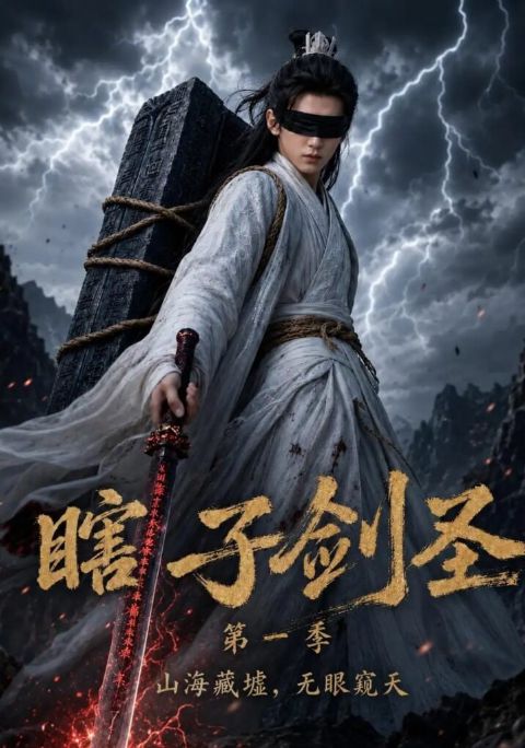 瞎子剑圣第一季，山海藏墟，无眼窥天海报