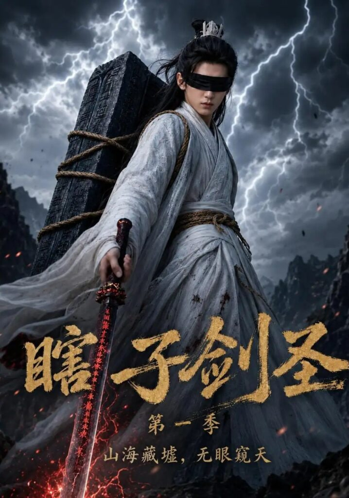 瞎子剑圣第一季，山海藏墟，无眼窥天海报