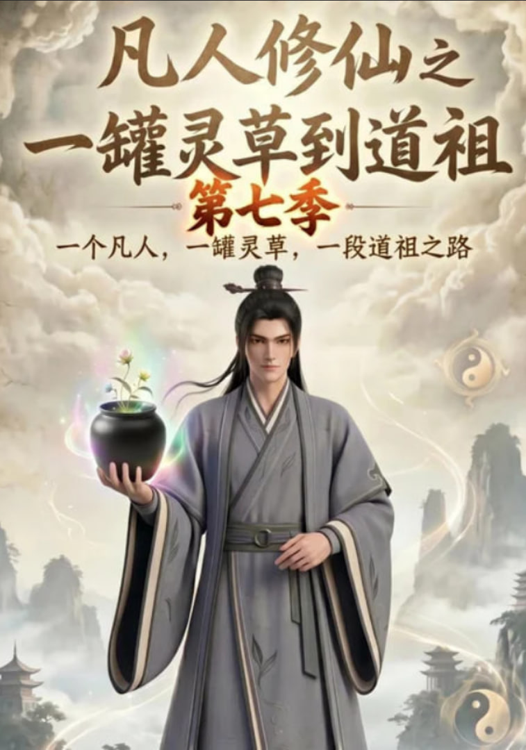 凡人修仙之一罐灵草到道祖第七季海报
