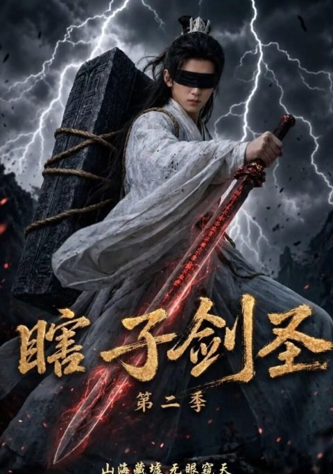 瞎子剑圣第二季，山海藏墟，无眼窥天海报