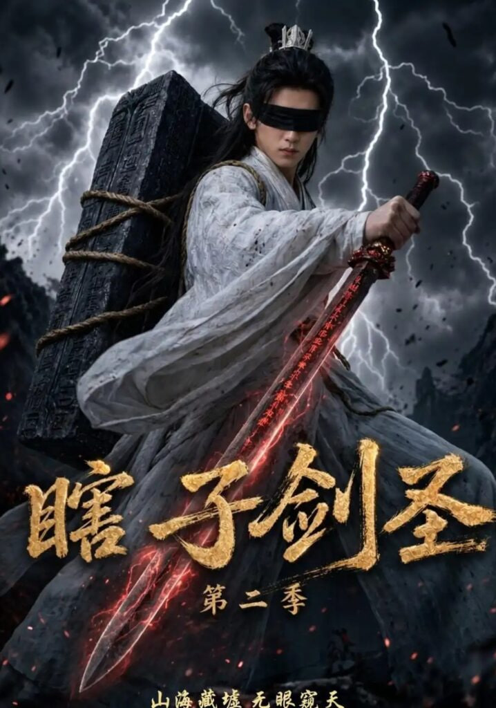 瞎子剑圣第二季，山海藏墟，无眼窥天海报