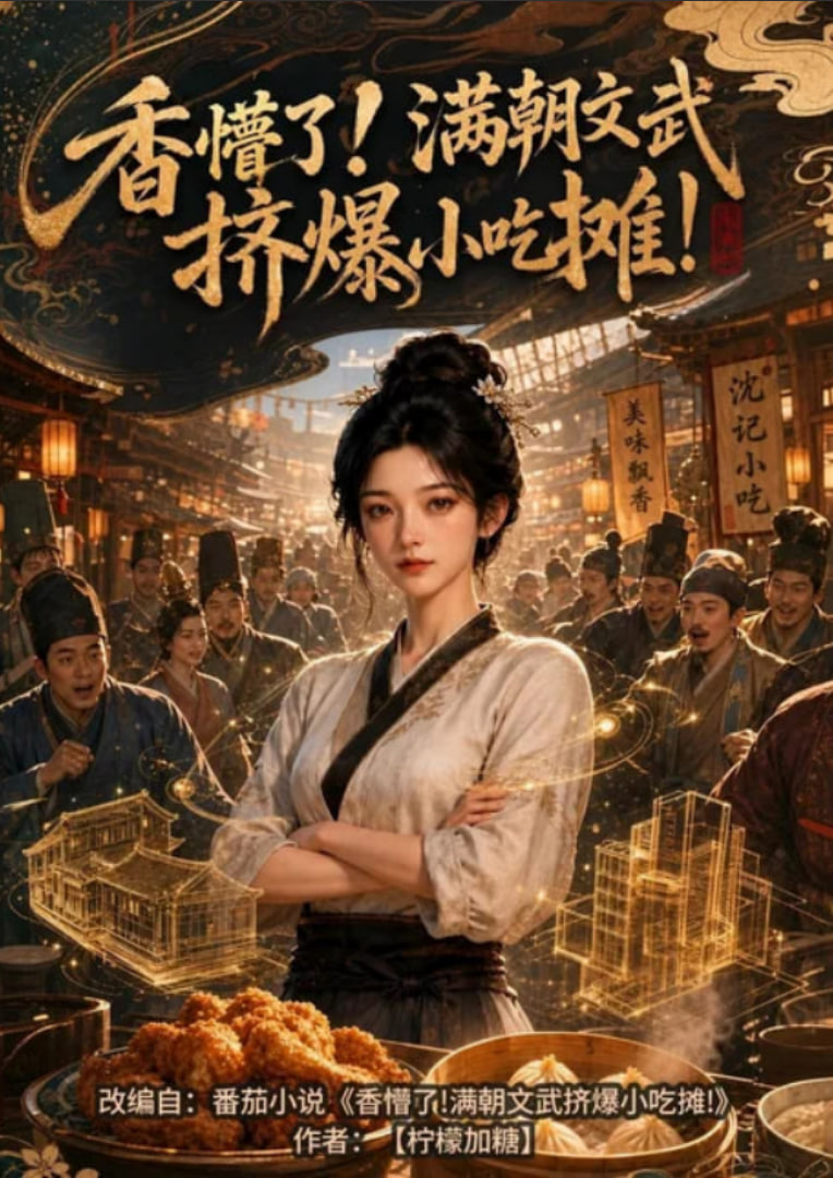 香懵了！满朝文武挤爆小吃摊！海报