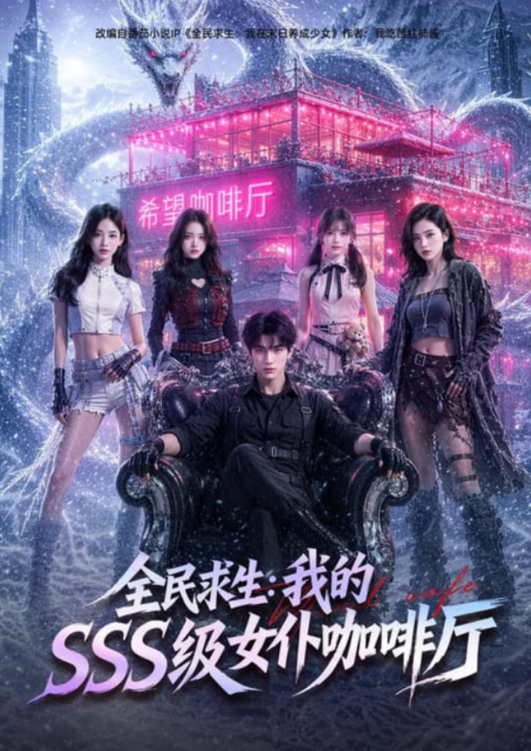 全民求生：我的 SSS 级女仆咖啡厅海报