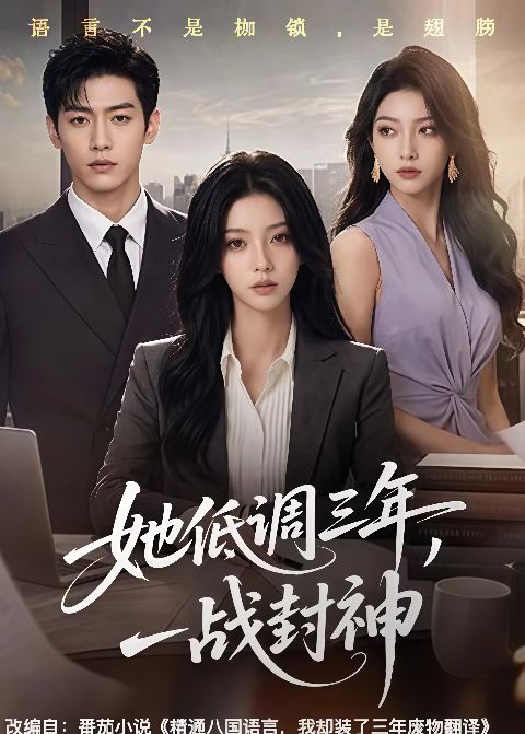 她低调三年，一战封神海报