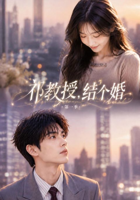 祁教授，结个婚第一季海报