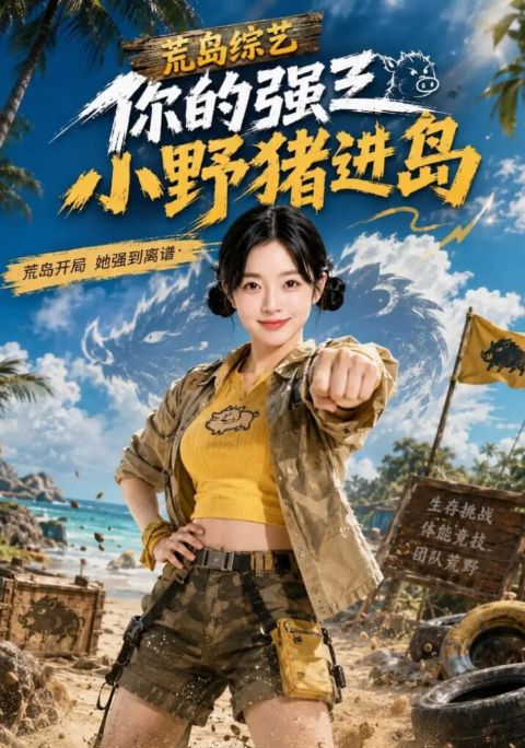 荒野综艺你的强之小野猪进岛海报