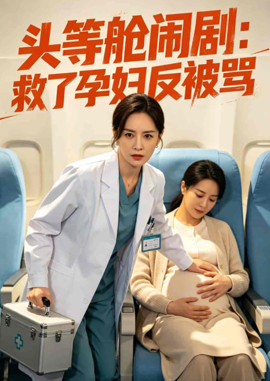 头等舱闹剧：救了孕妇反被骂海报