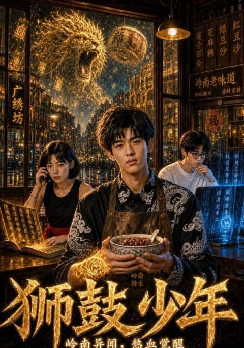 狮鼓少年海报