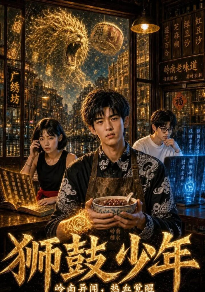 狮鼓少年海报