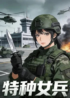 特种女兵海报