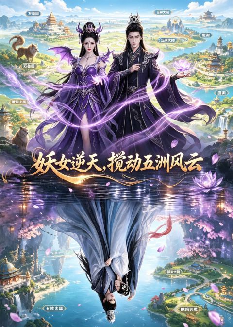 妖女逆天，搅动五洲风云海报